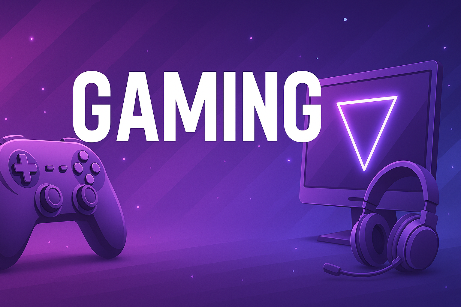 Tech and Gaming Poster